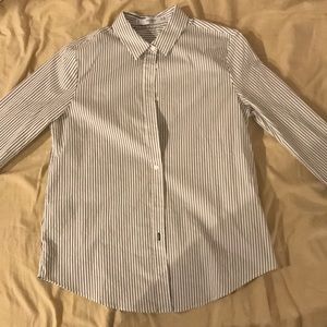 Striped Button up shirt from Mango
